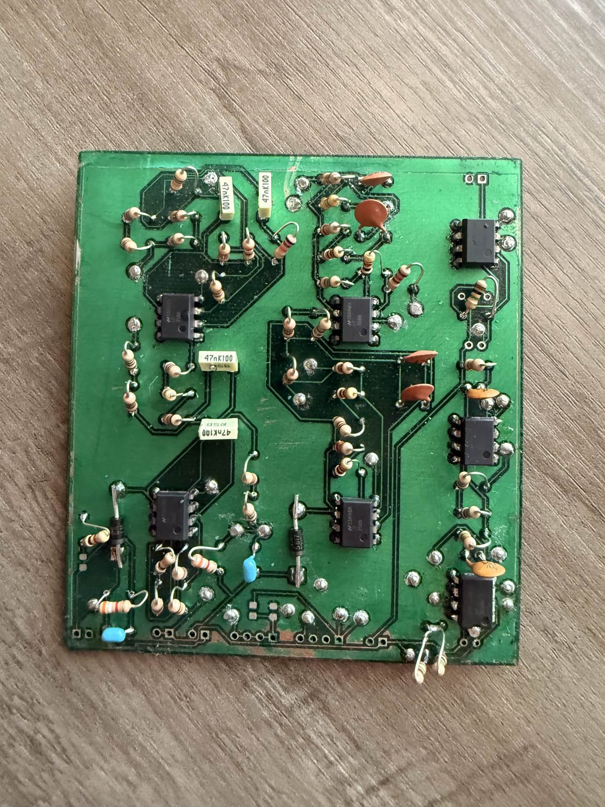 Homemade IR RTTY receiver PCB